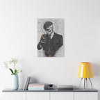 Thomas Shelby – Engineered Icons Blueprint Poster