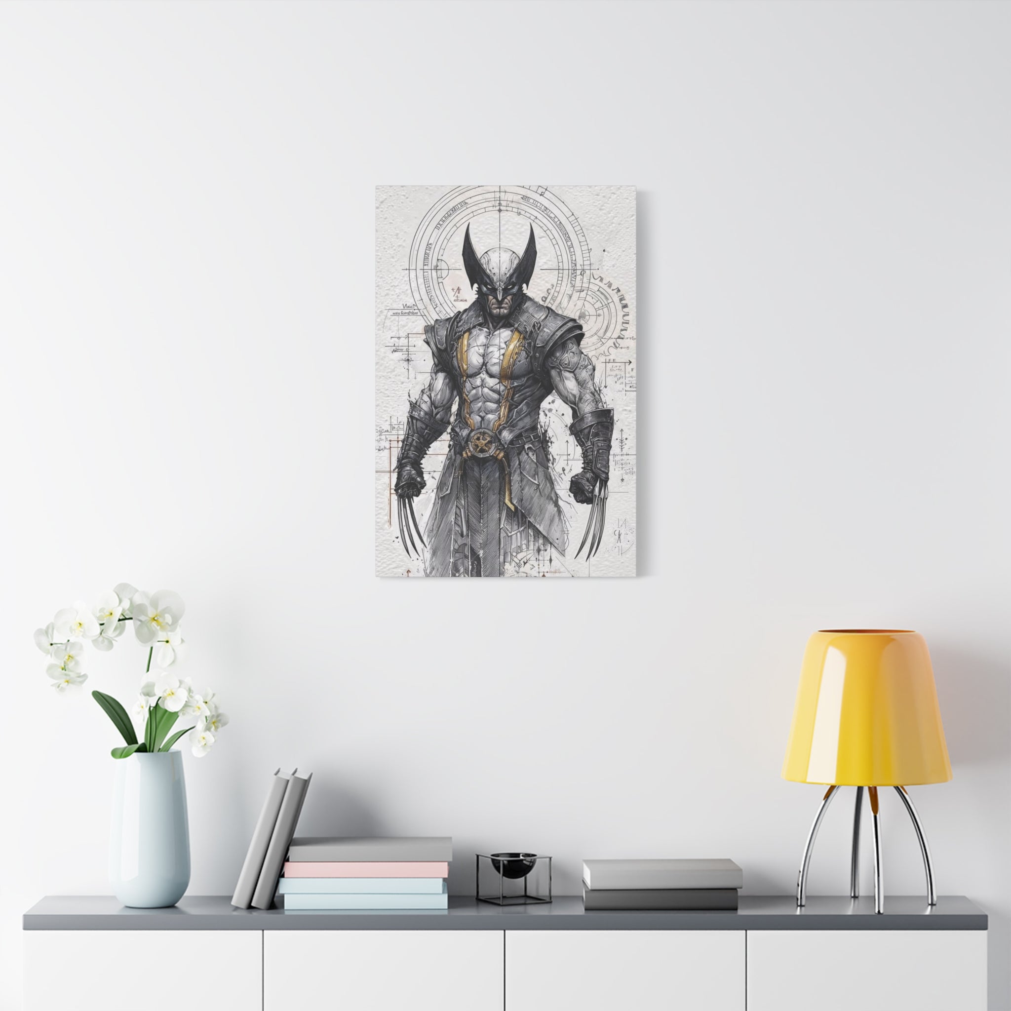 Wolverine – Engineered Icons Blueprint Poster