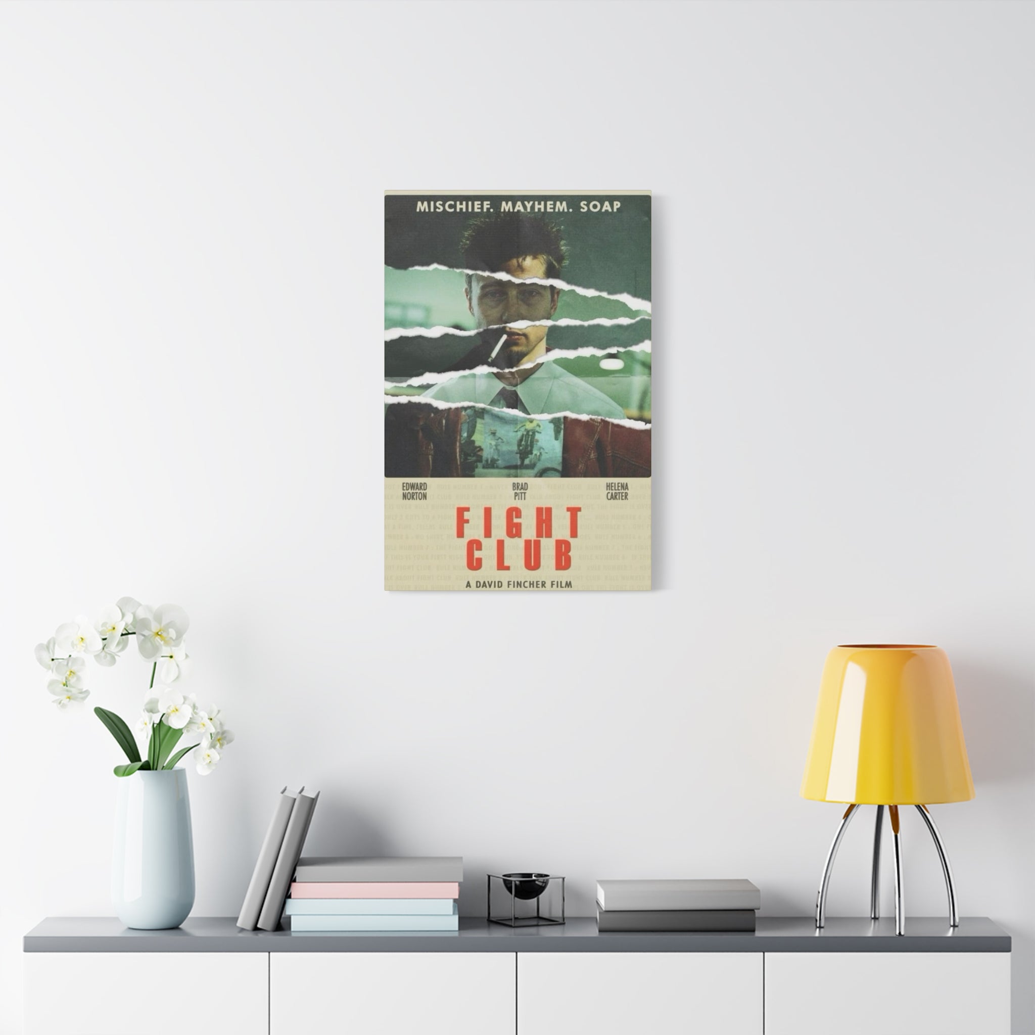 Fight Club – Cinematic Vintage Poster