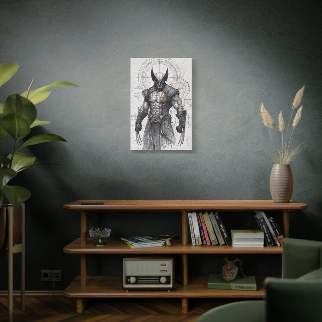 Wolverine – Engineered Icons Blueprint Poster