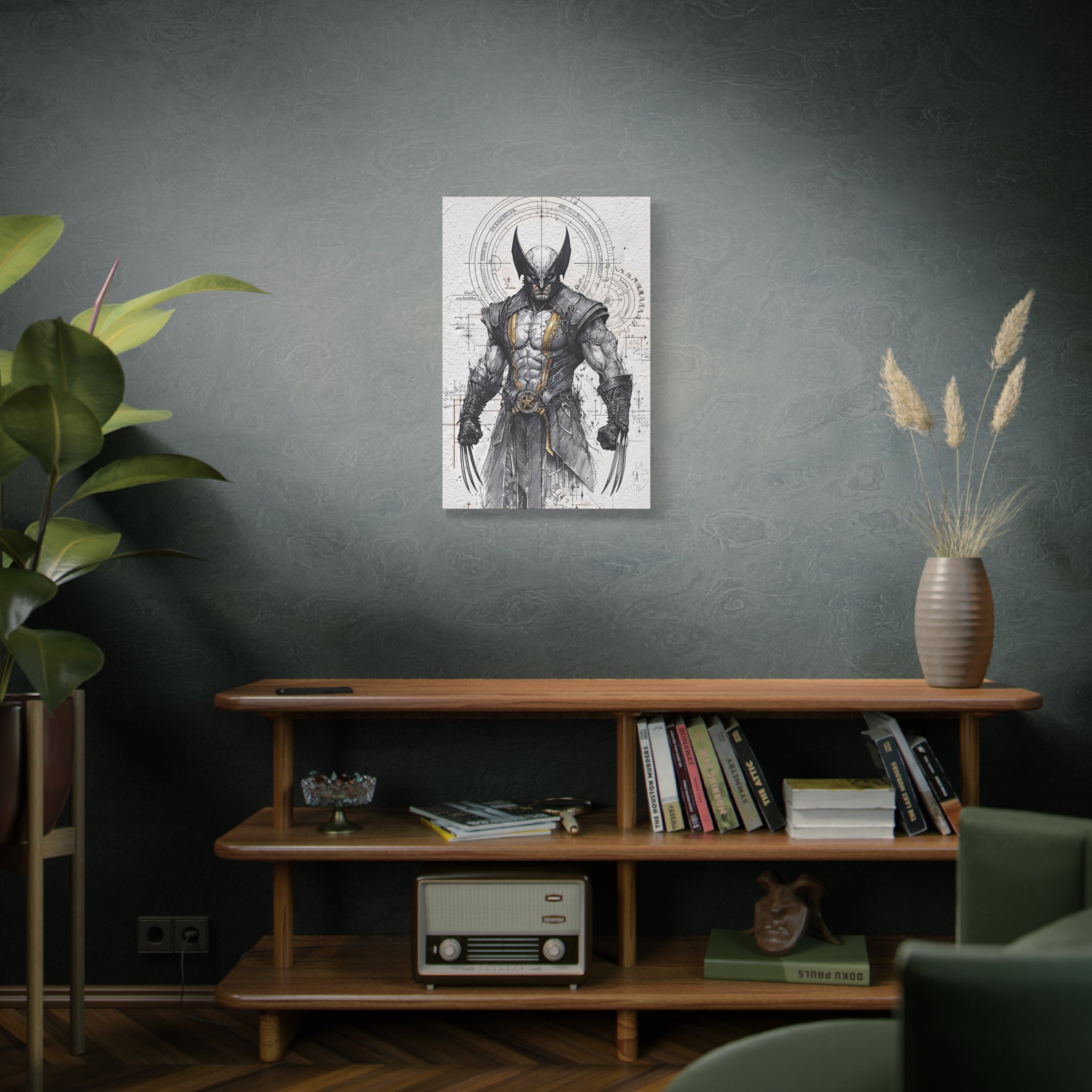 Wolverine – Engineered Icons Blueprint Poster