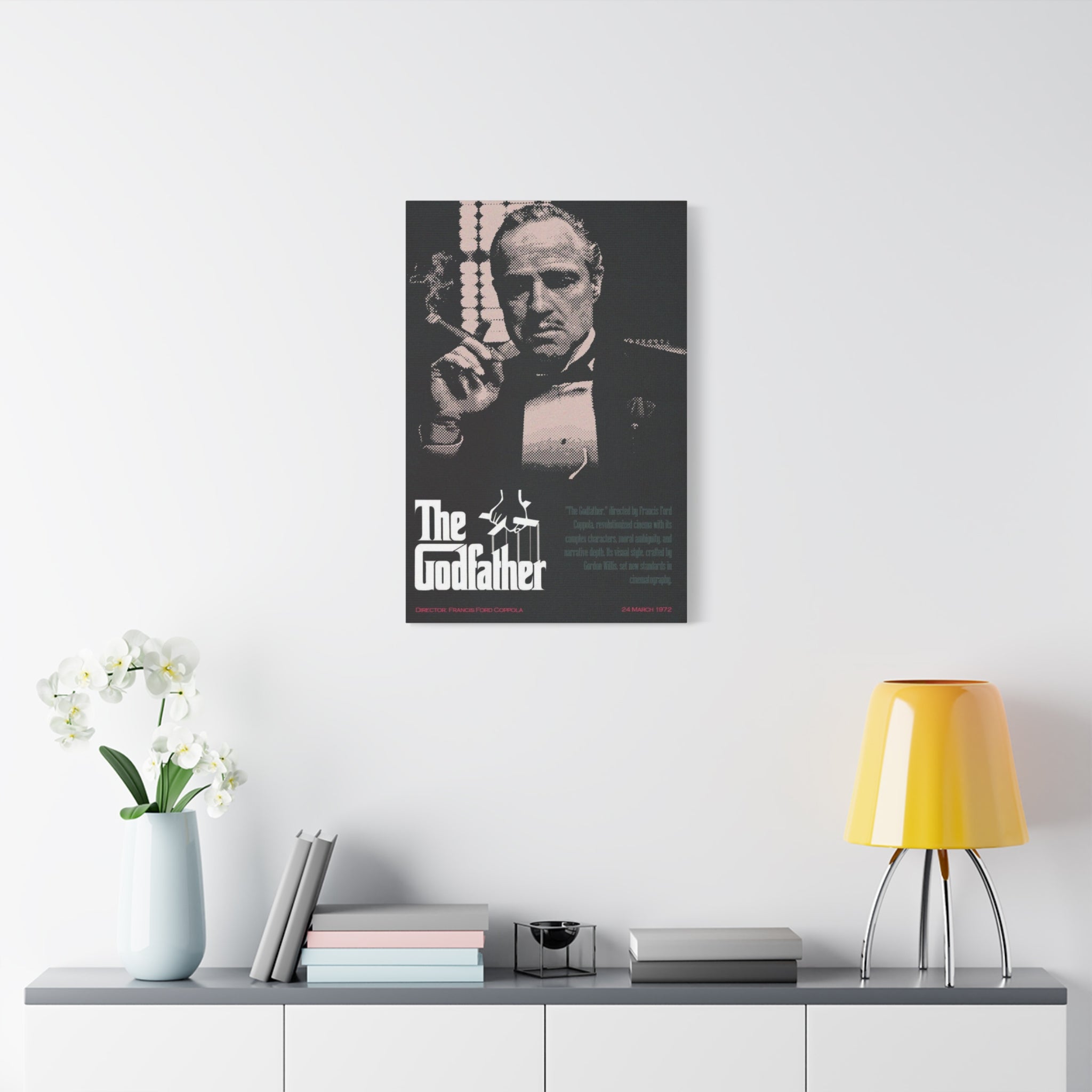 The Godfather – Cinematic Vintage Poster