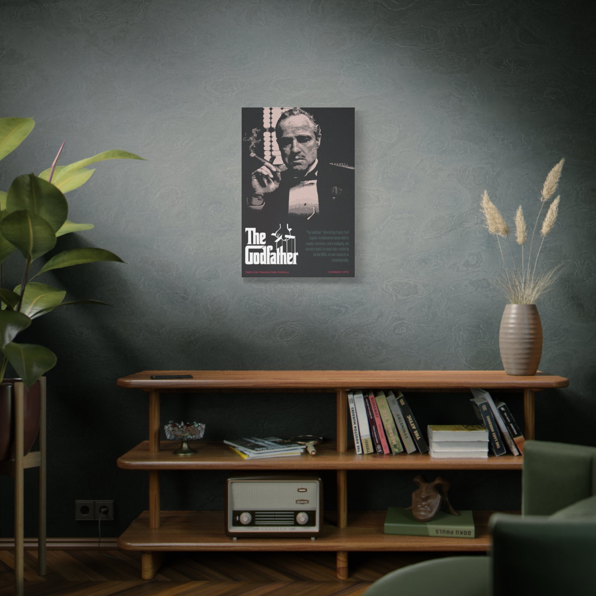 The Godfather – Cinematic Vintage Poster