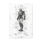 Iron Man – Engineered Icons Blueprint Poster
