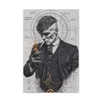 Thomas Shelby – Engineered Icons Blueprint Poster