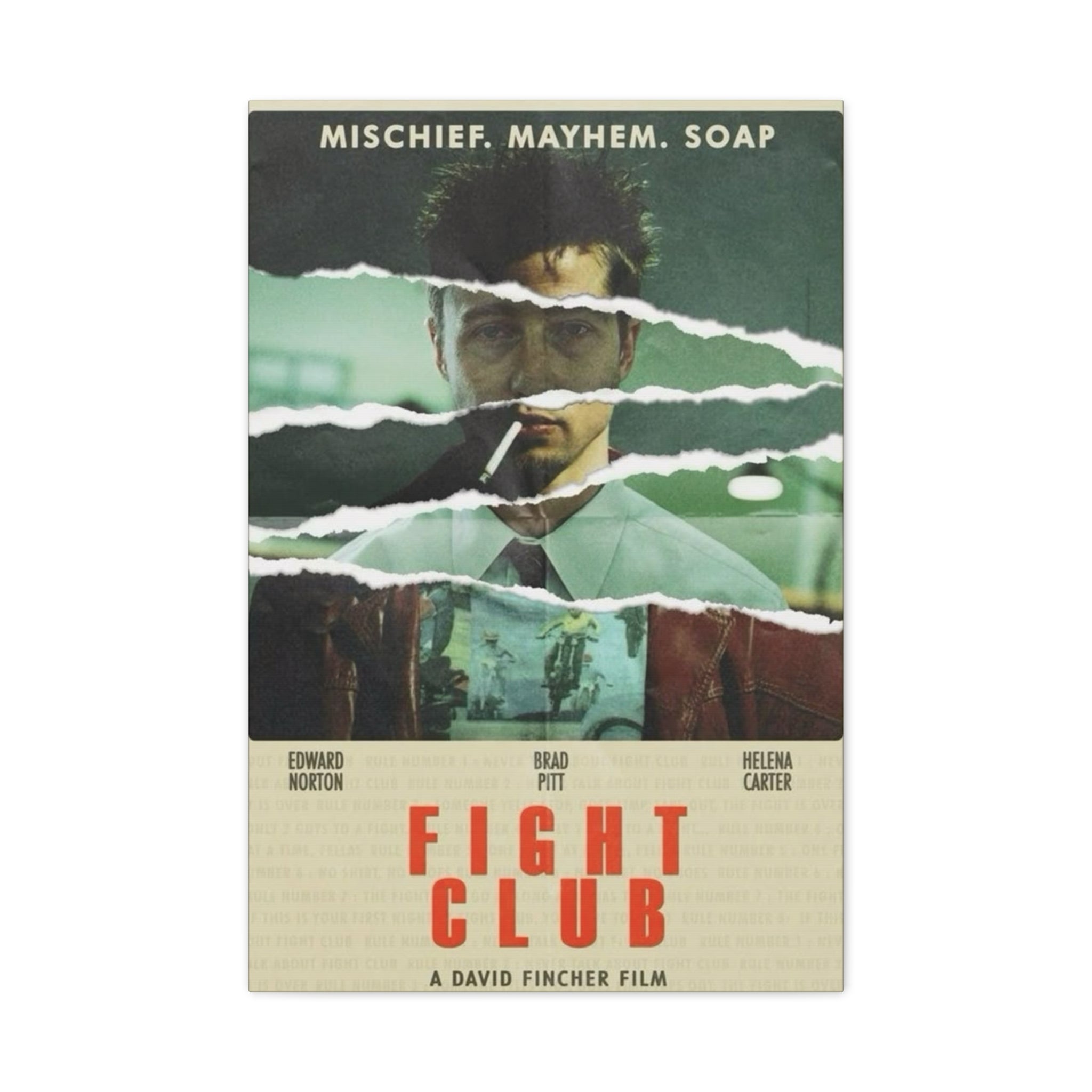 Fight Club – Cinematic Vintage Poster