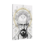 Walter White – Engineered Icons Blueprint Poster