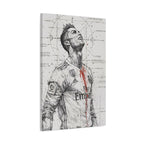 Ronaldo – Engineered Icons Blueprint Poster