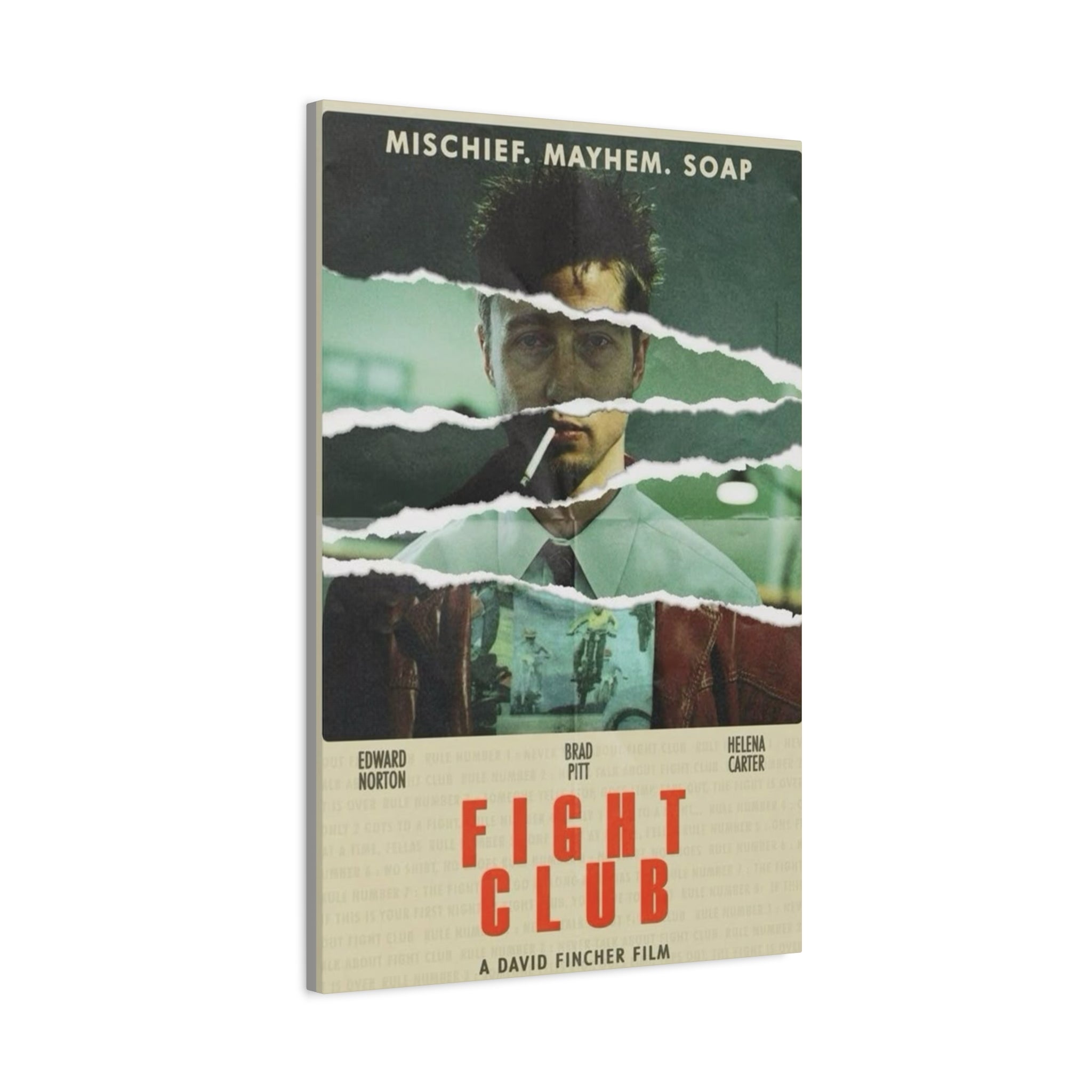 Fight Club – Cinematic Vintage Poster